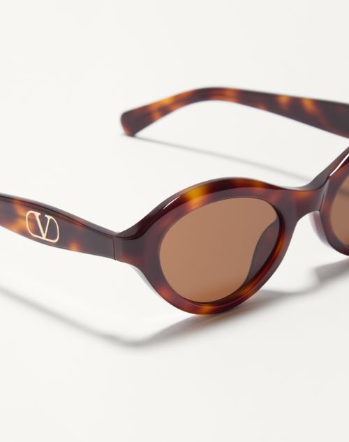 LV Style Cat-Eye Acetate 80 Havana detail 3