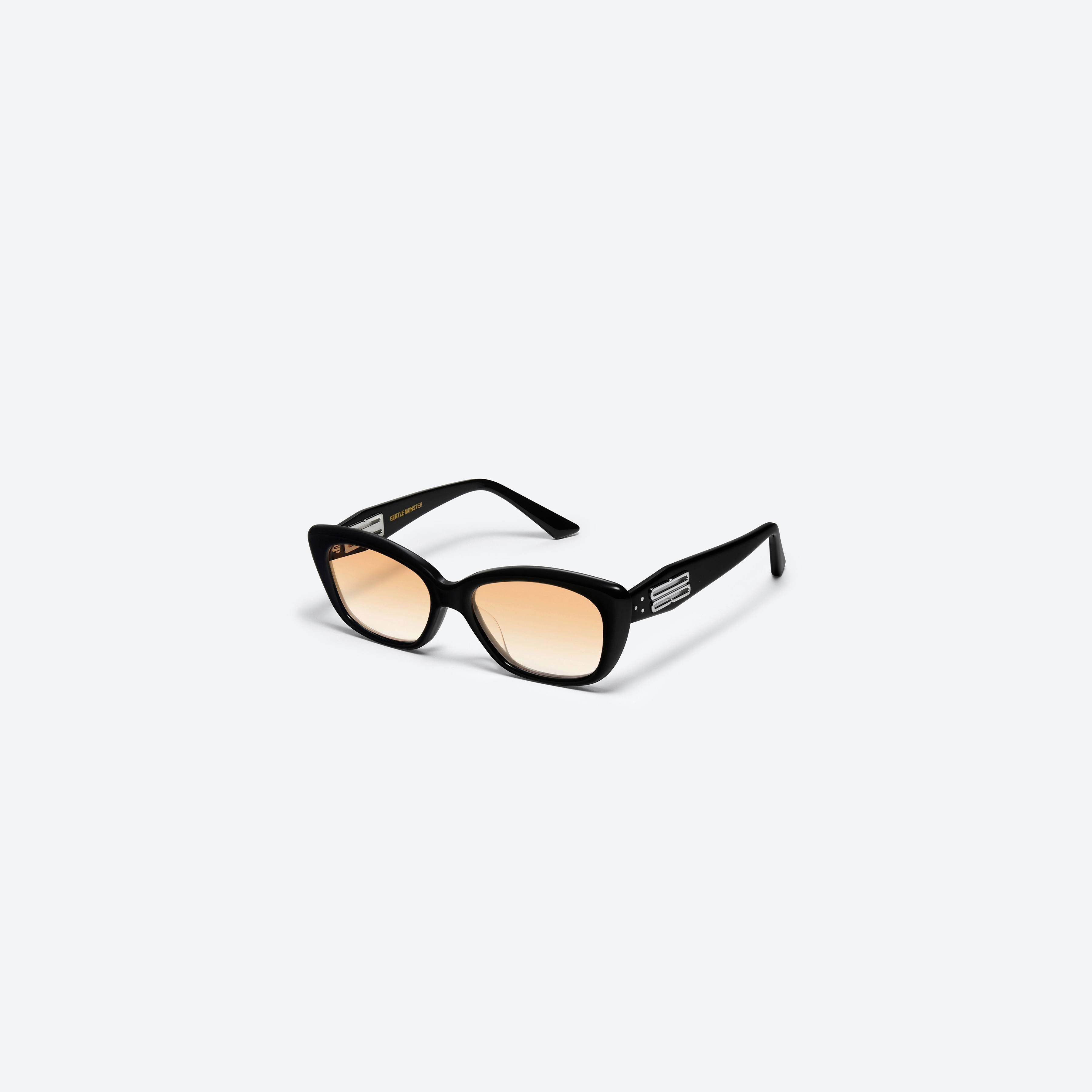 Gentle Monster Style Cat-Eye Acetate 82 Amber Gradient detail 3