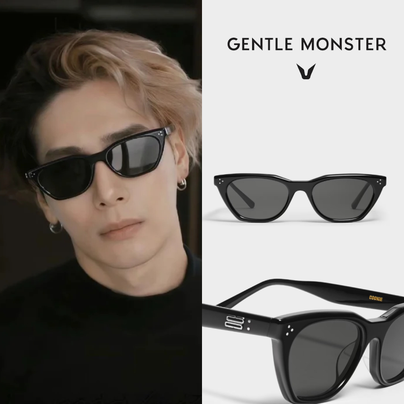 Gentle Monster Style Cat-Eye Acetate 82 Amber Gradient detail 4