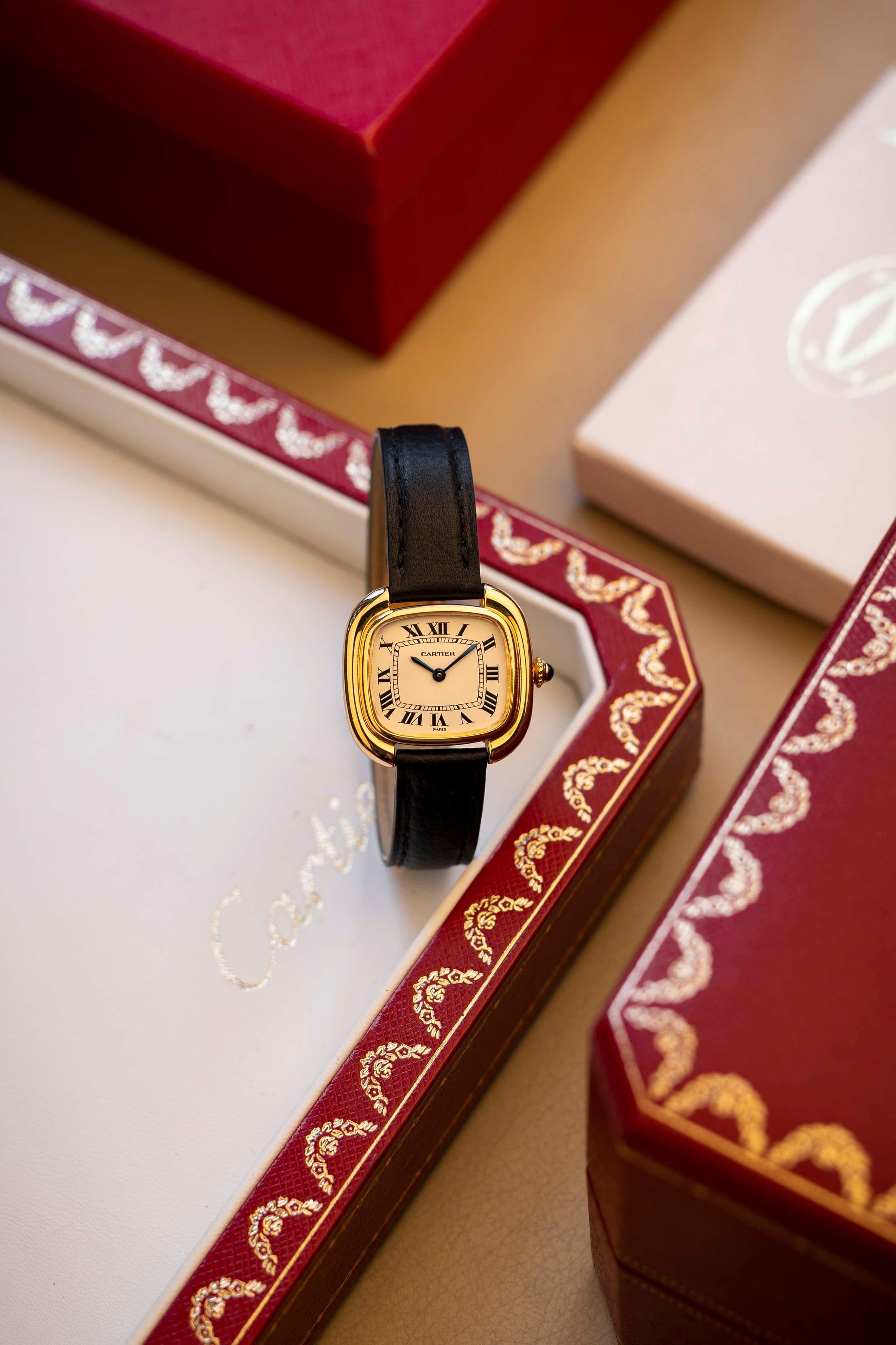 Cartier Style Retro Square 83 Crystal detail 3