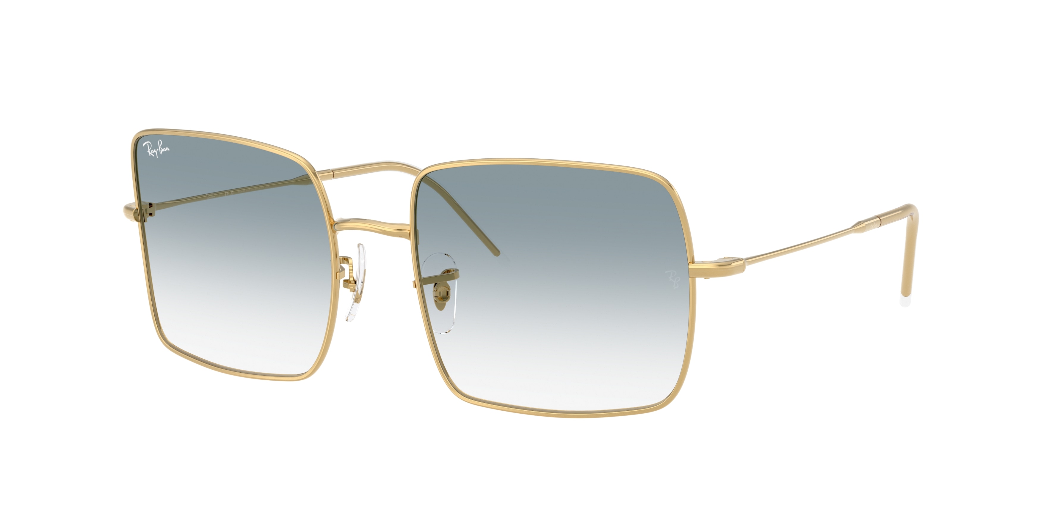 Ray-Ban Style Oversized Square 96 Rose Gold detail 3