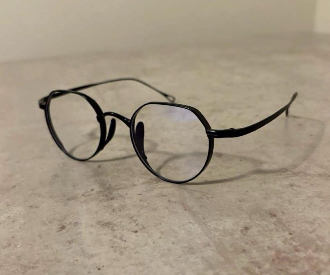 Oakley Style Panto Frame 99 Matte Black detail 2