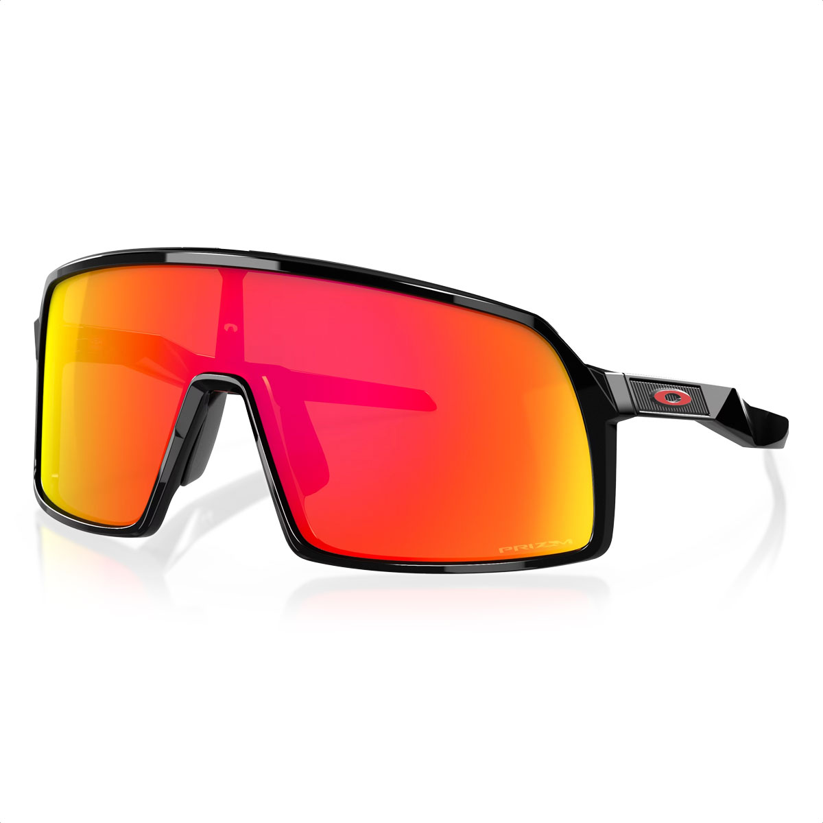 Oakley Style Sutro Prizm Black / Ruby detail 2