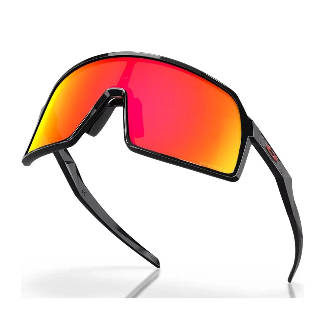 Oakley Style Sutro Prizm Black / Ruby detail 3