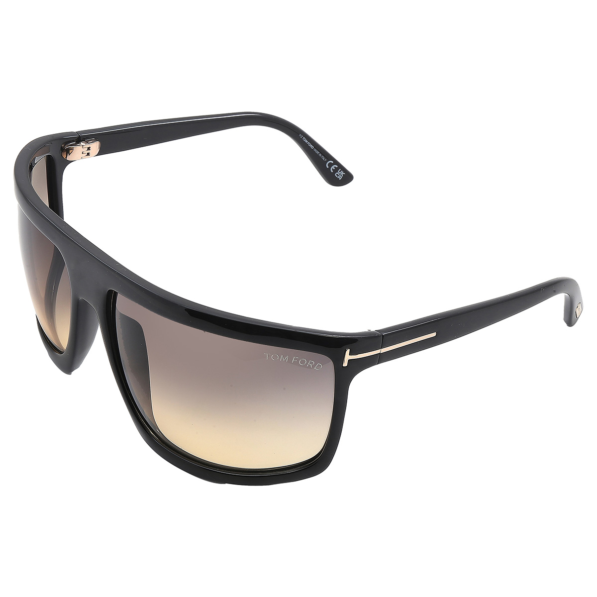 Tom Ford Style Sport Wrap 105 Amber Gradient detail 2