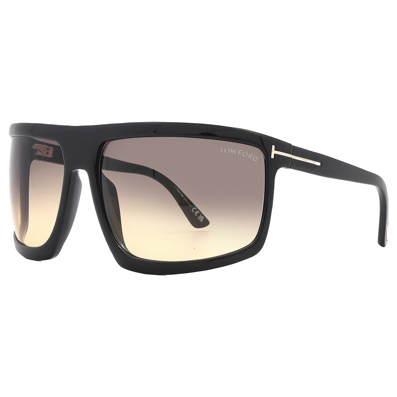 Tom Ford Style Sport Wrap 105 Amber Gradient detail 3