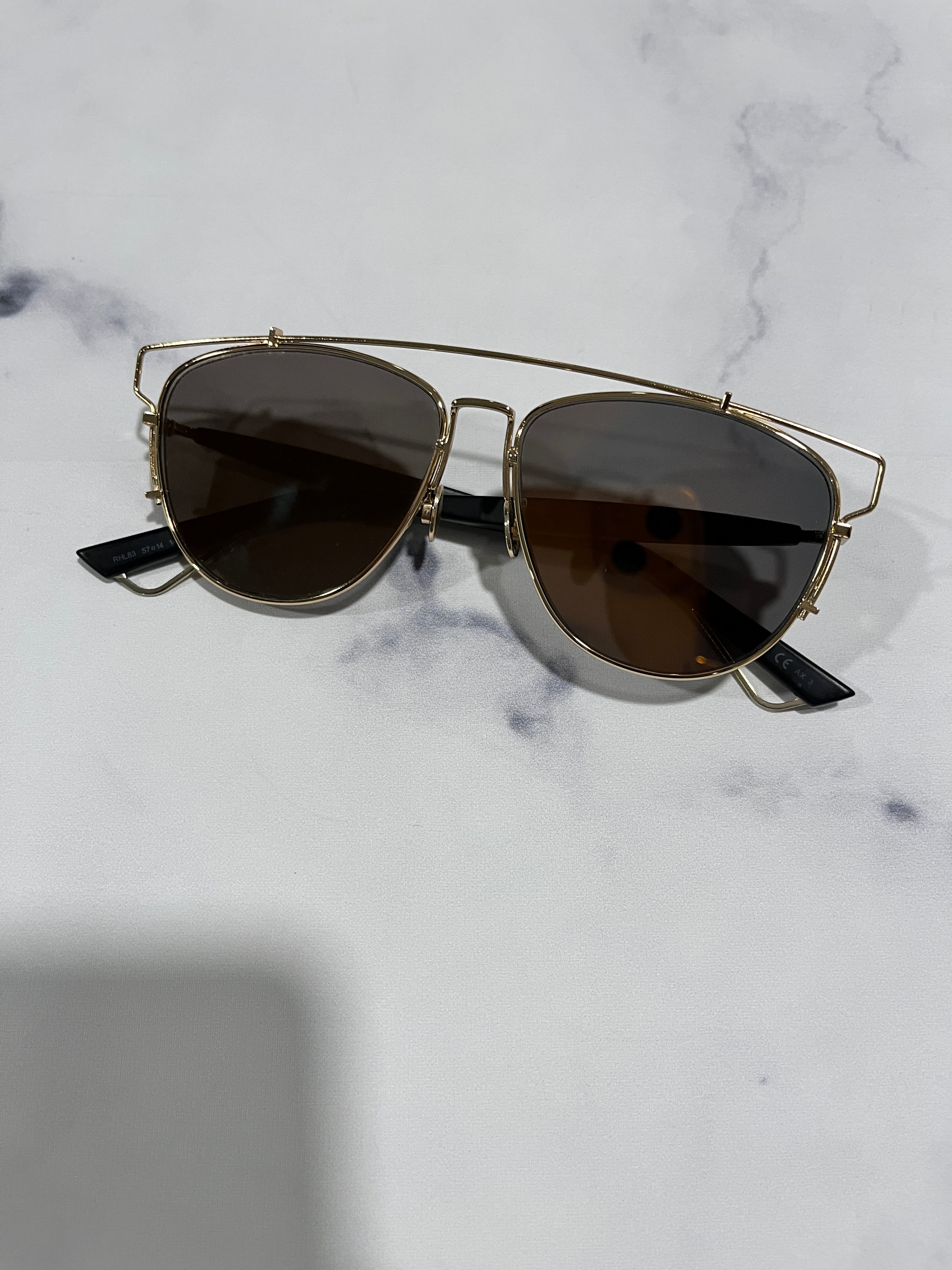 Dior Style Millionaires Frame 106 Rose Gold detail 3
