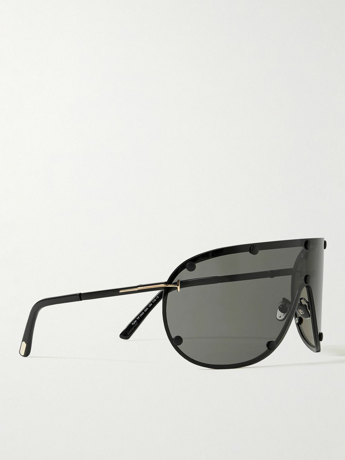 Tom Ford Style Aviator Metal 108 Crystal detail 4