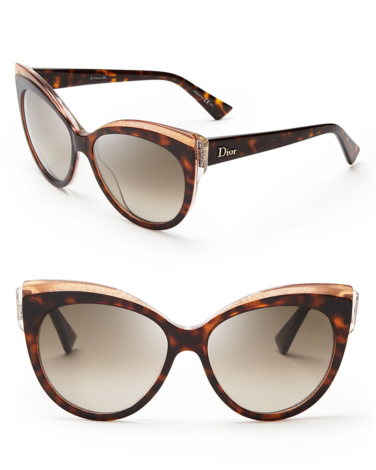 Dior Style Cat-Eye Acetate 112 Havana detail 3