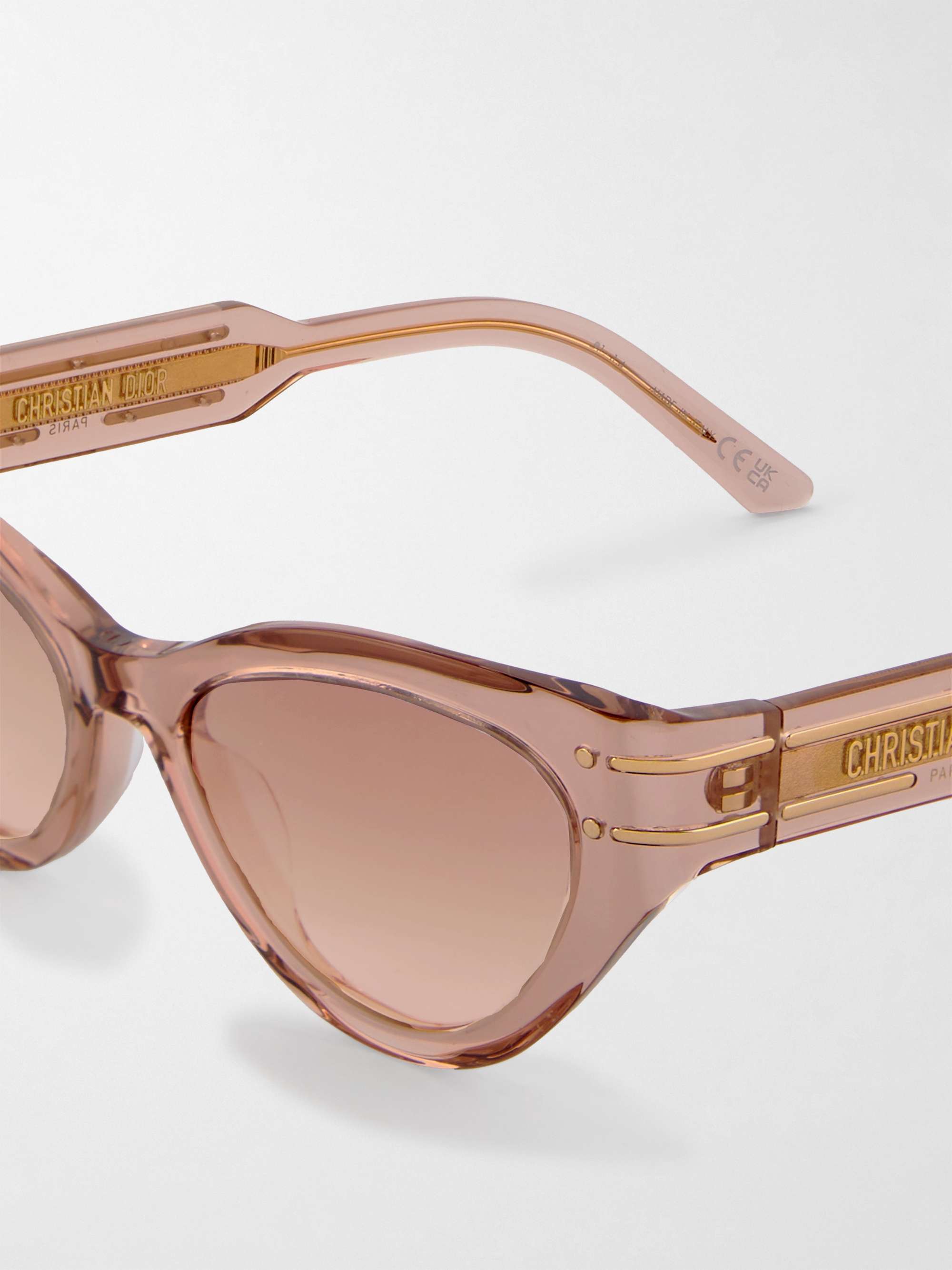Dior Style Cat-Eye Acetate 112 Havana detail 4