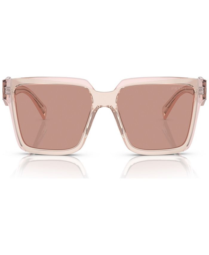 Prada Style Oversized Square 118 Rose Gold detail 3