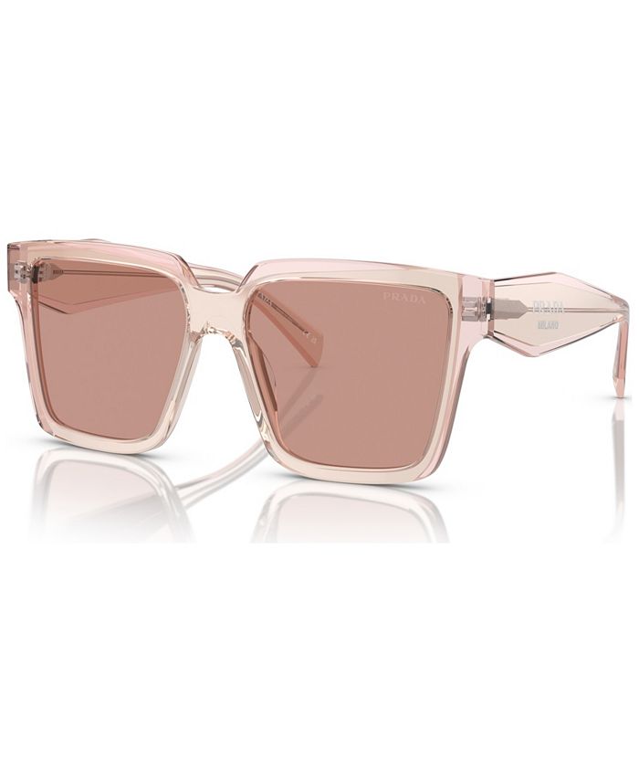 Prada Style Oversized Square 118 Rose Gold detail 4