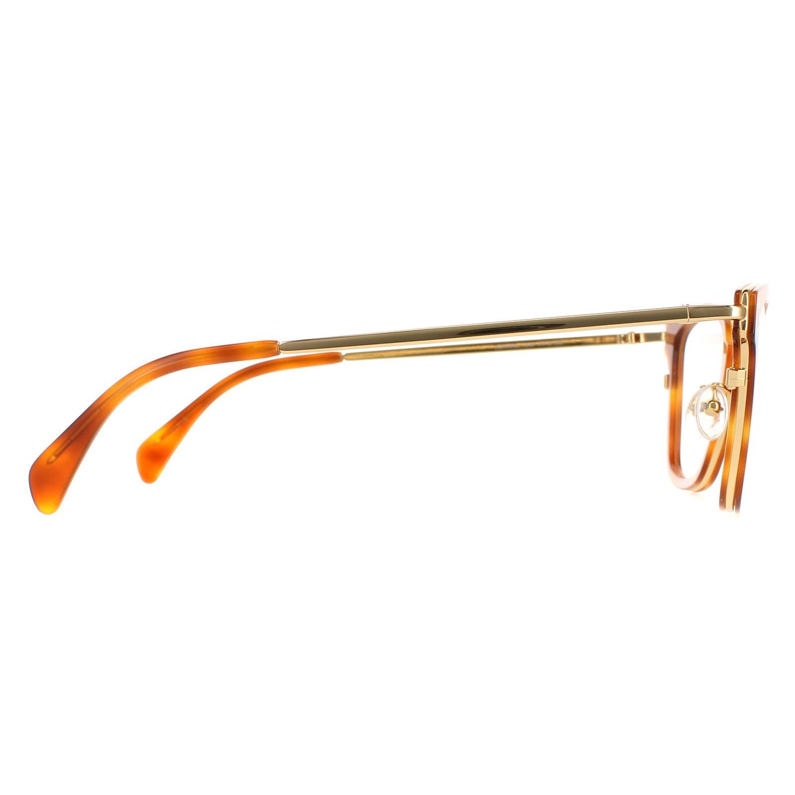 Celine Style Retro Square 122 Black / Gold detail 3