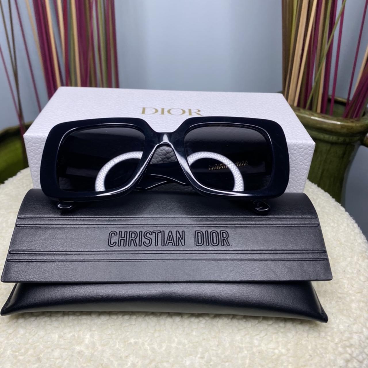 Dior Style Oversized Square 125 Matte Black detail 4
