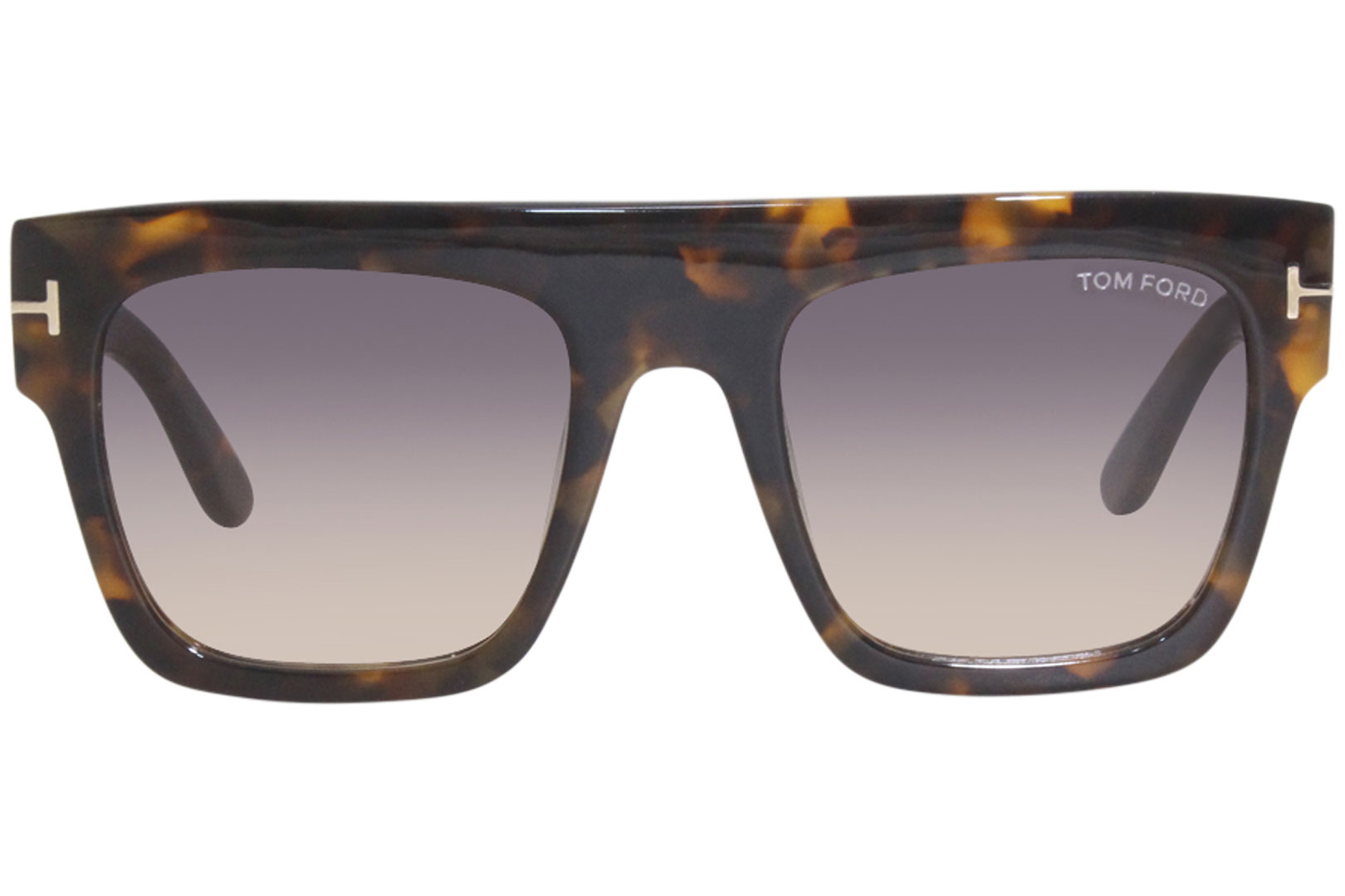 Tom Ford Style Retro Square 140 Amber Gradient detail 3