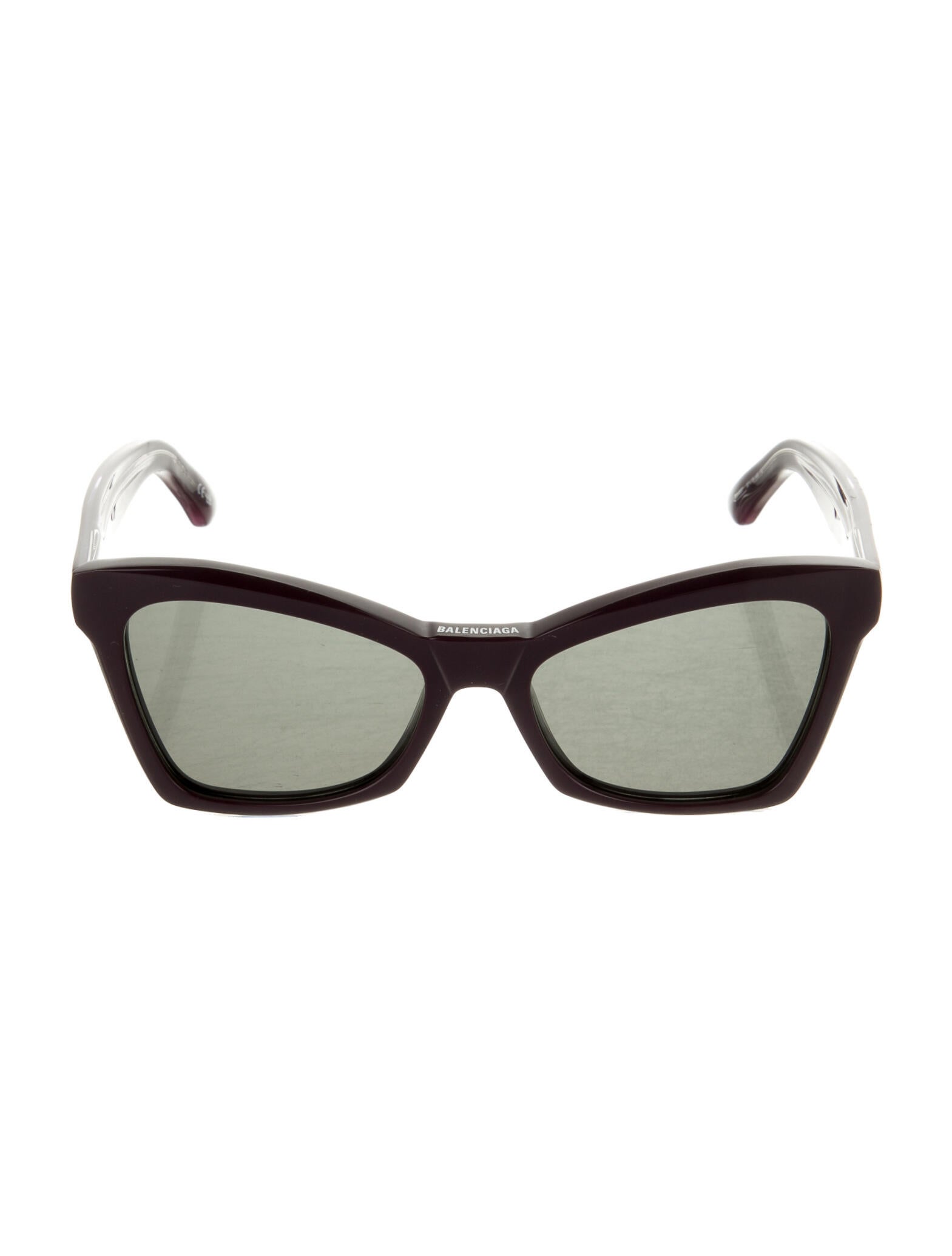 Balenciaga Style Wayfarer Classic 145 Amber Gradient detail 3