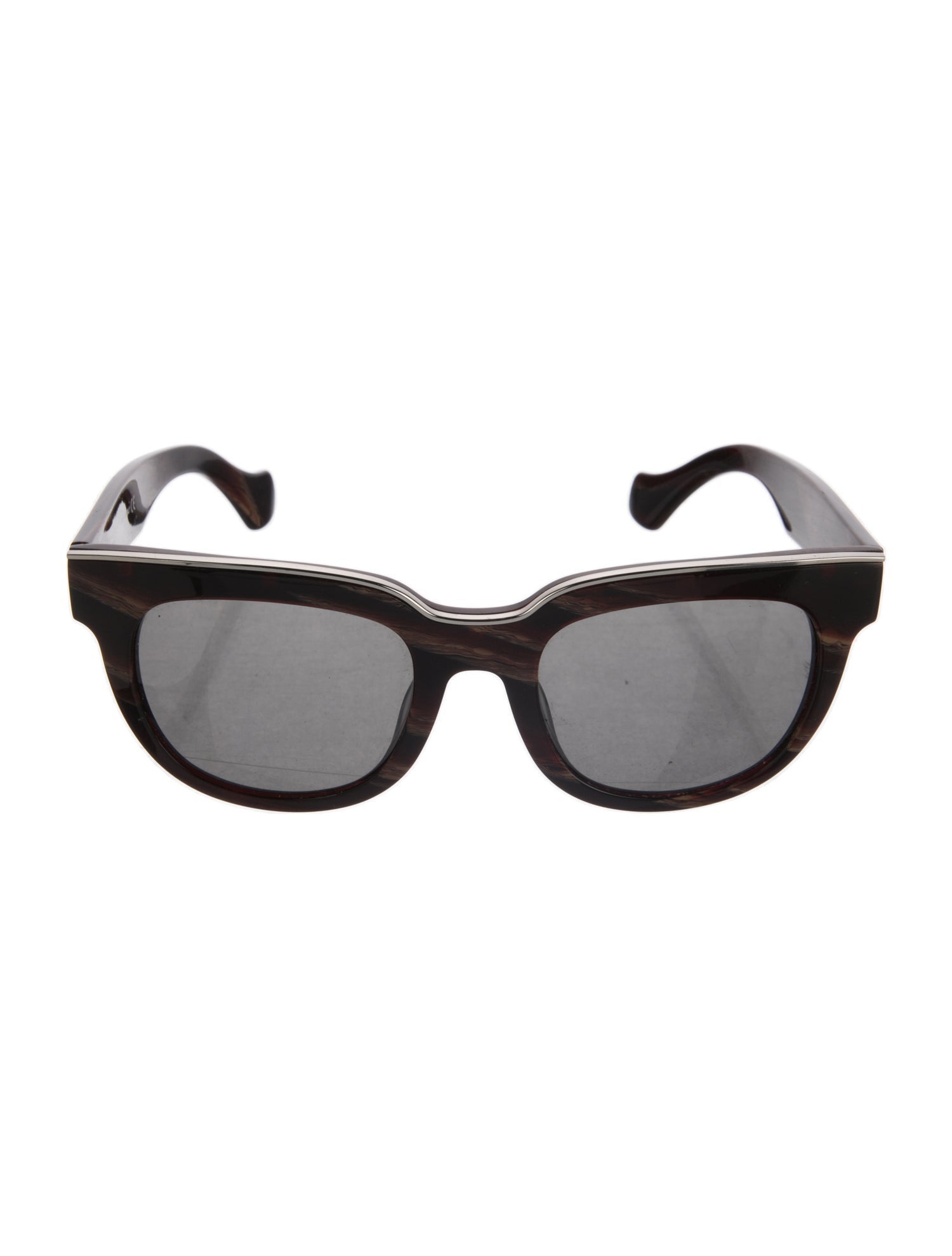 Balenciaga Style Wayfarer Classic 145 Amber Gradient detail 4