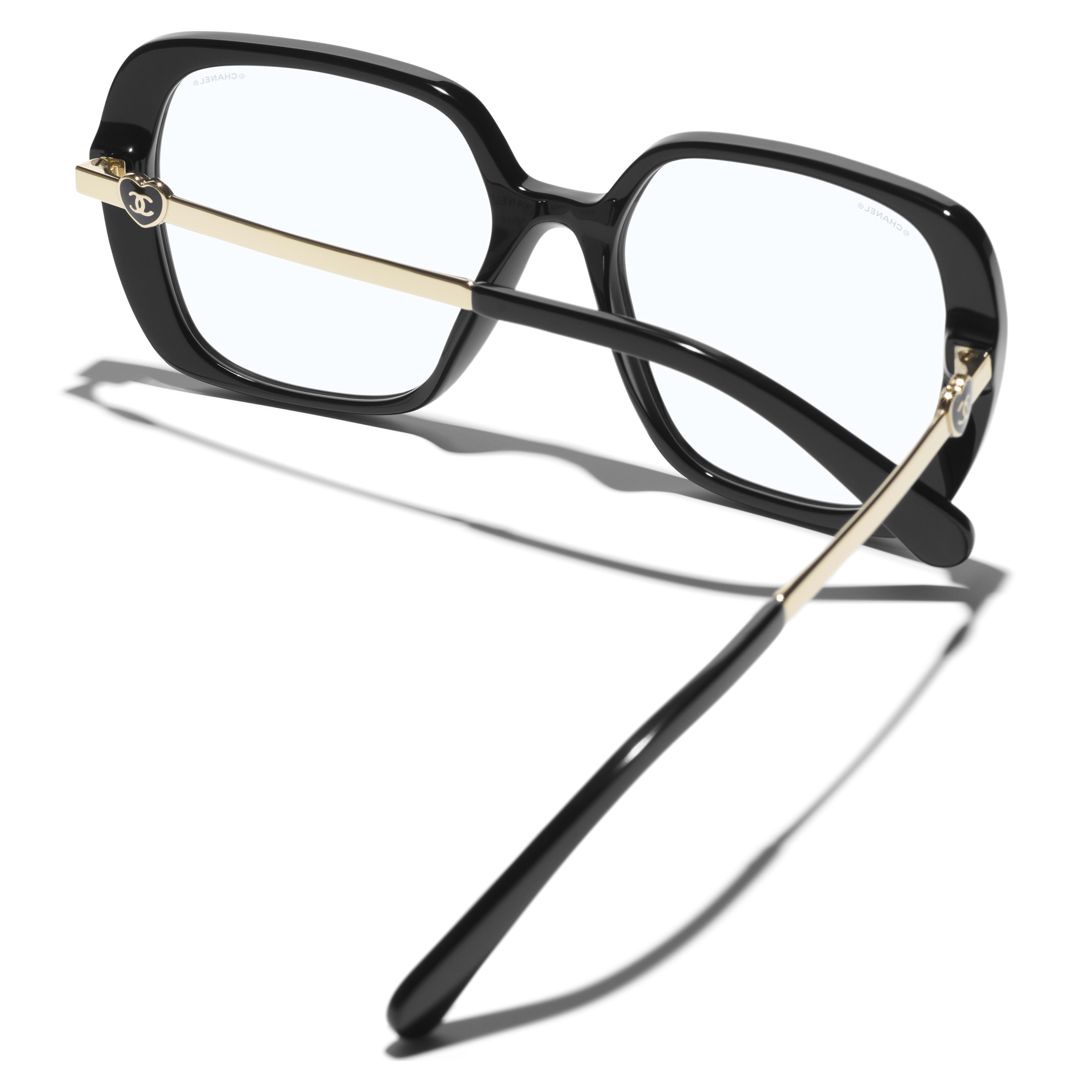 Chanel Style Retro Square 146 Silver Mirror detail 2