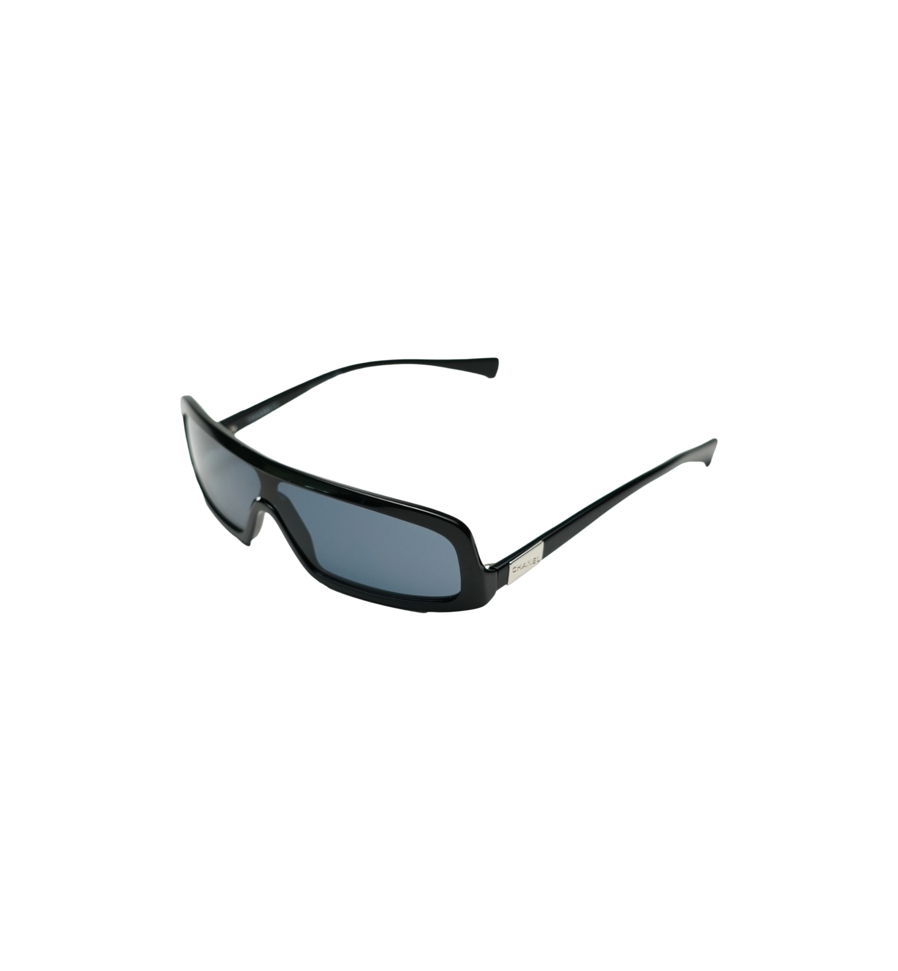 Chanel Style Retro Square 146 Silver Mirror detail 3