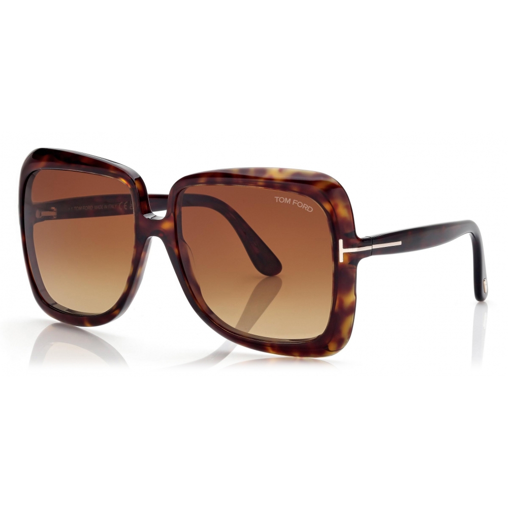 Tom Ford Style Butterfly Frame 147 Havana detail 2