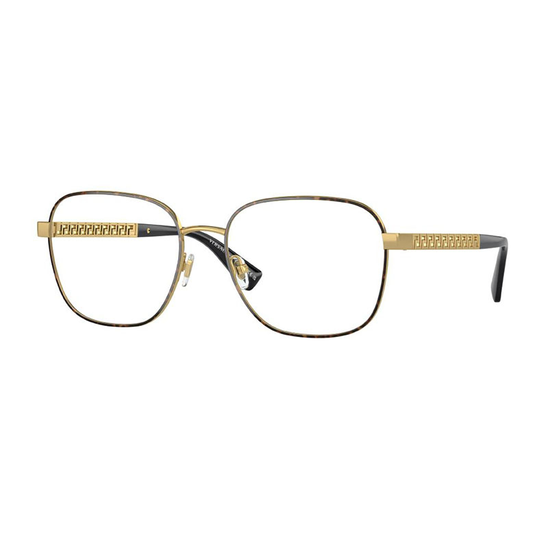 Versace Style Round Metal 153 Havana detail 4