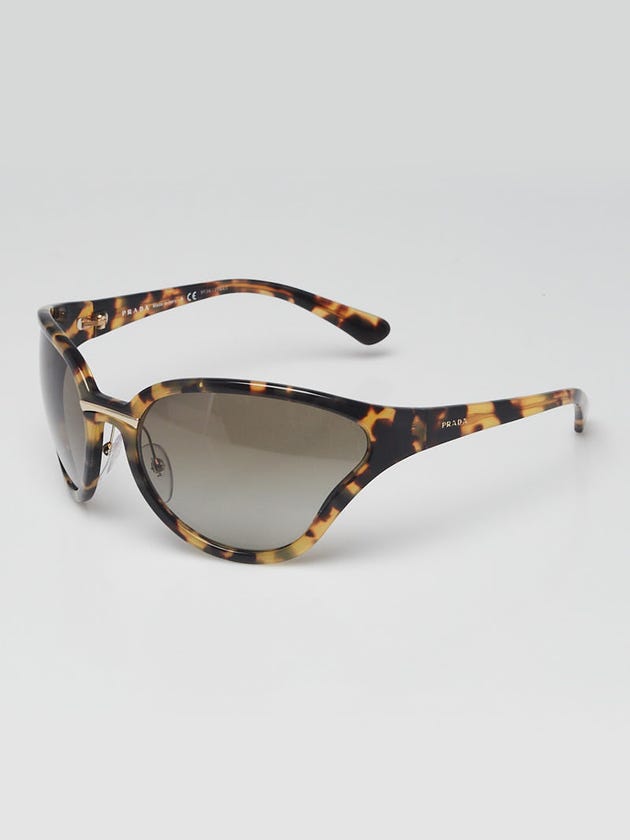 Prada Style Shield Sunglasses 155 Tortoise detail 2