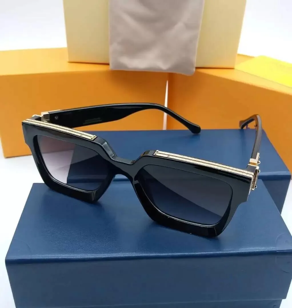 Tom Ford Style Millionaires Frame 161 Black / Gold detail 3