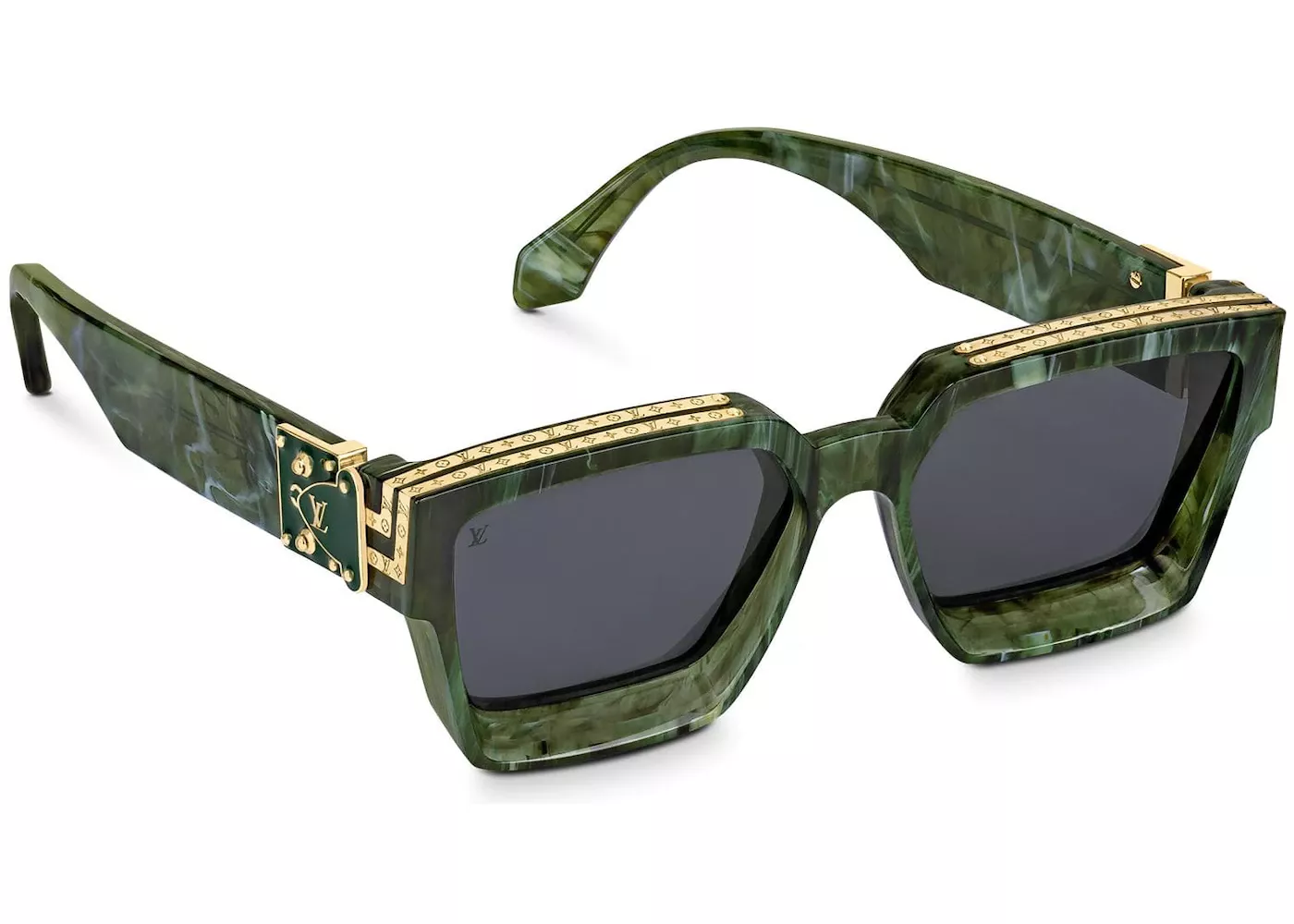 Versace Style Millionaires Frame 164 Green Classic detail 3