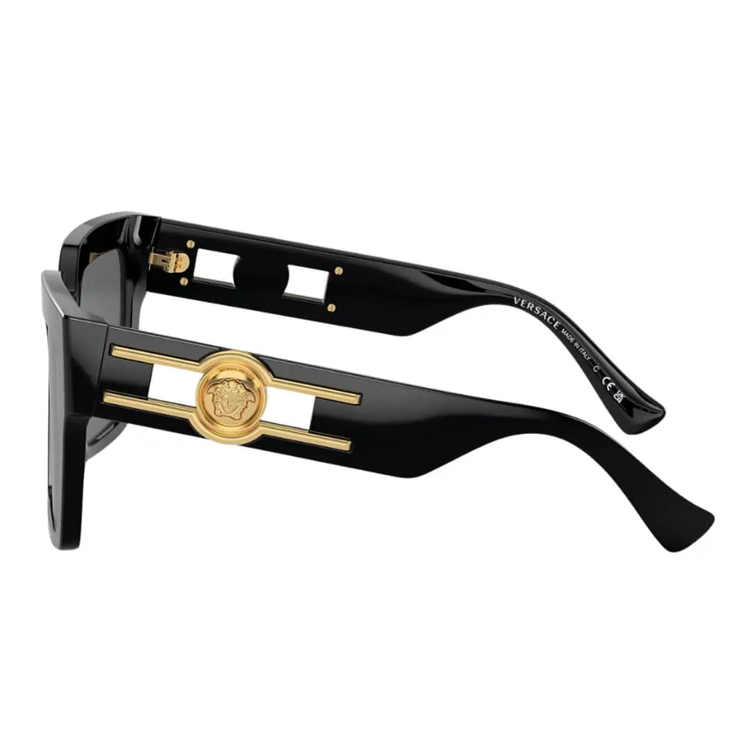 Versace Style Butterfly Frame 176 Black / Gold detail 4