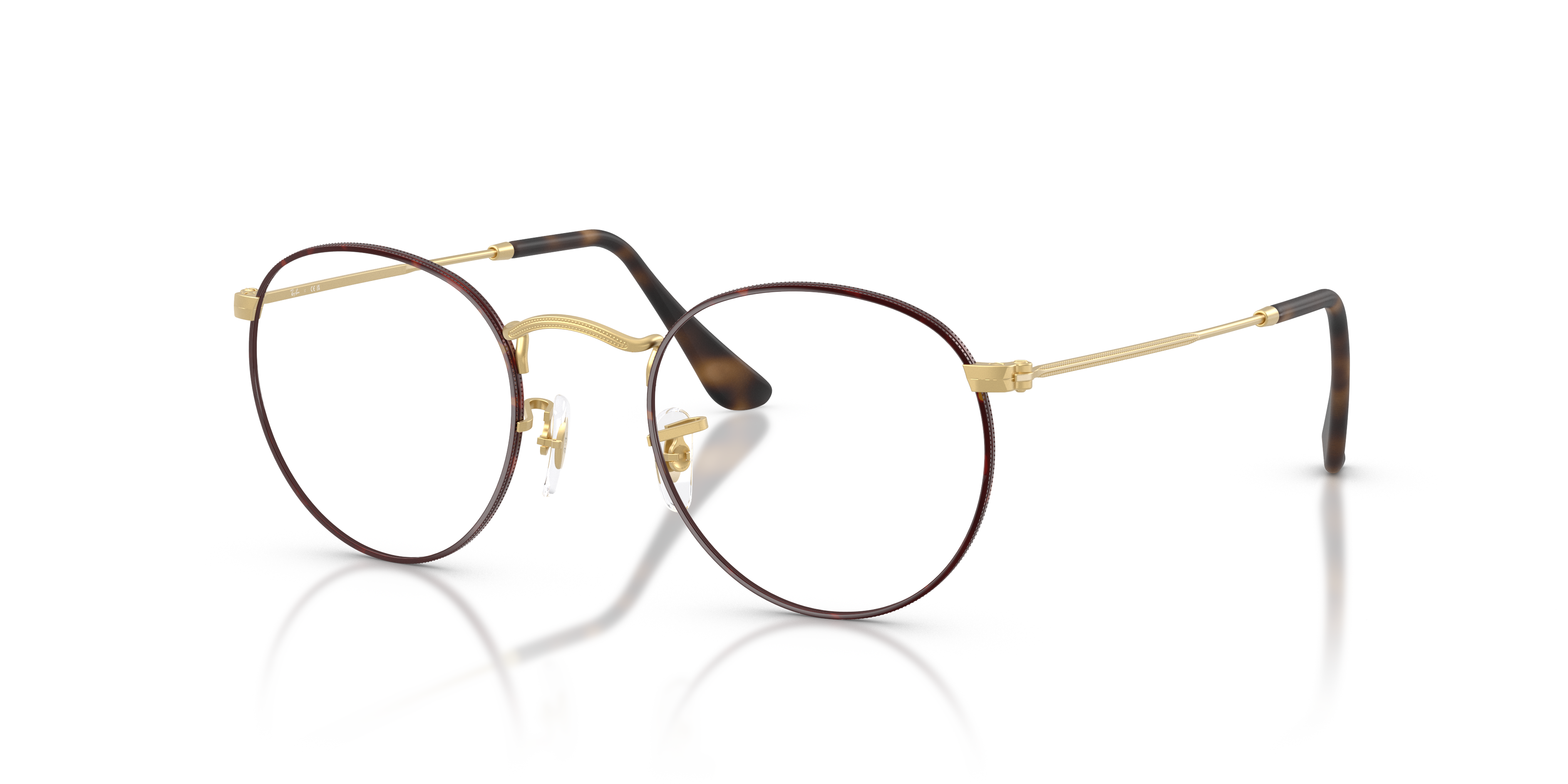 LV Style Round Metal 181 Havana detail 3