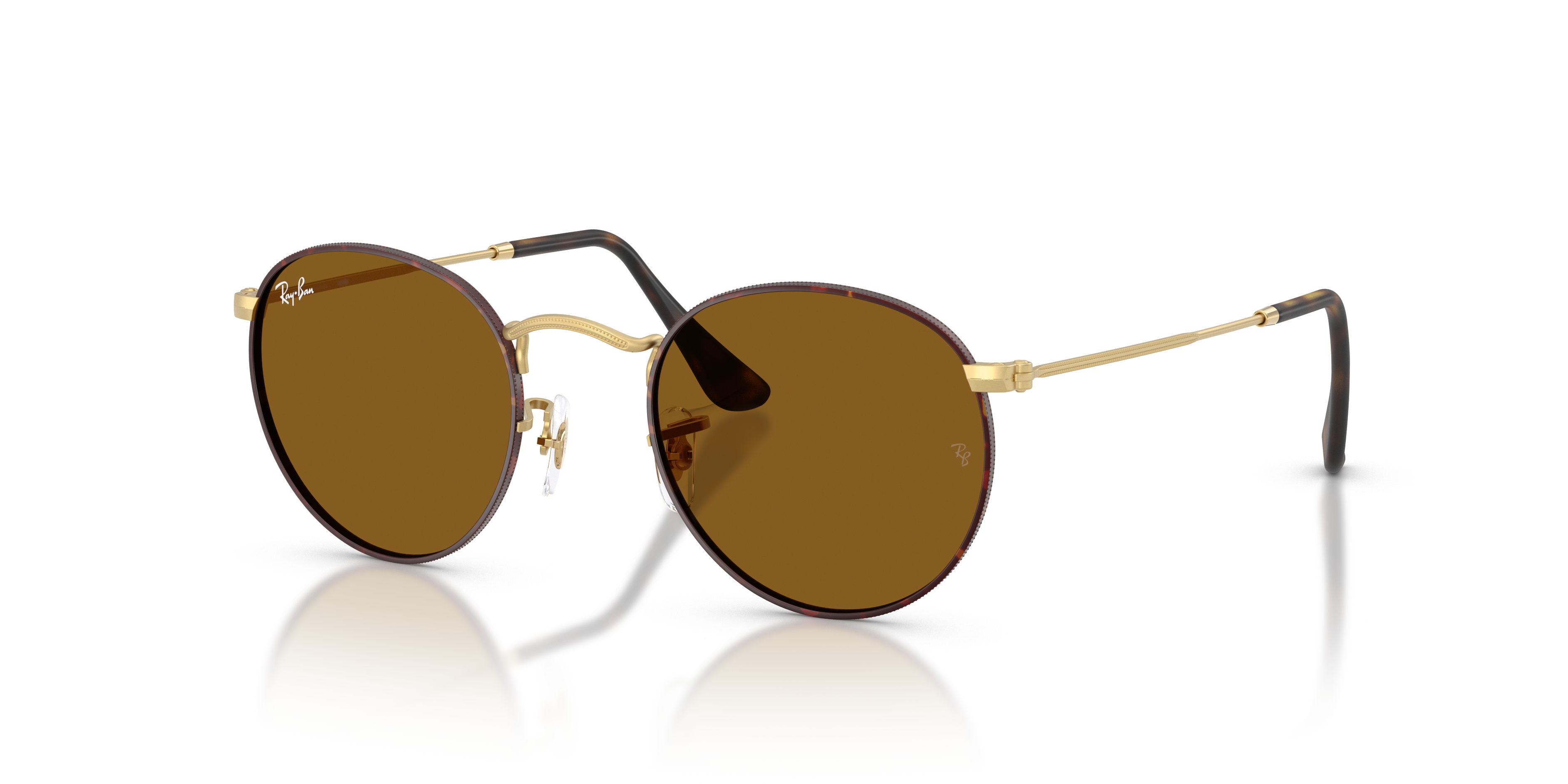LV Style Round Metal 181 Havana detail 4