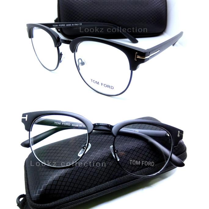Tom Ford Style Clubmaster Round 184 Crystal detail 4