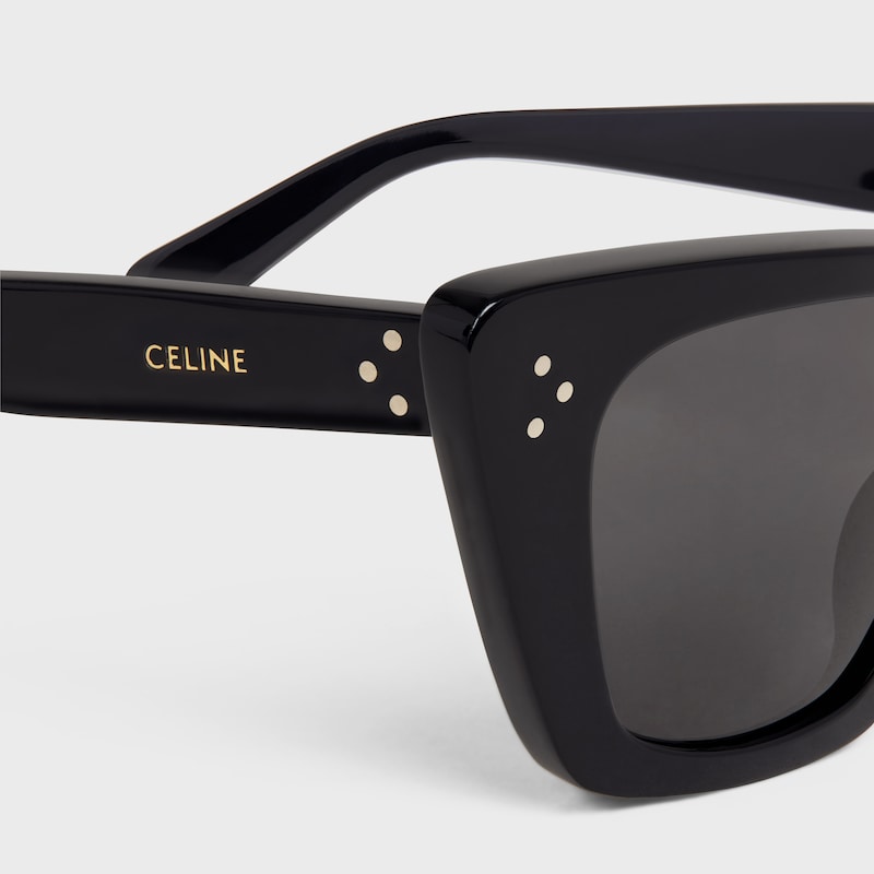 Celine Style Sport Wrap 187 Matte Black detail 4