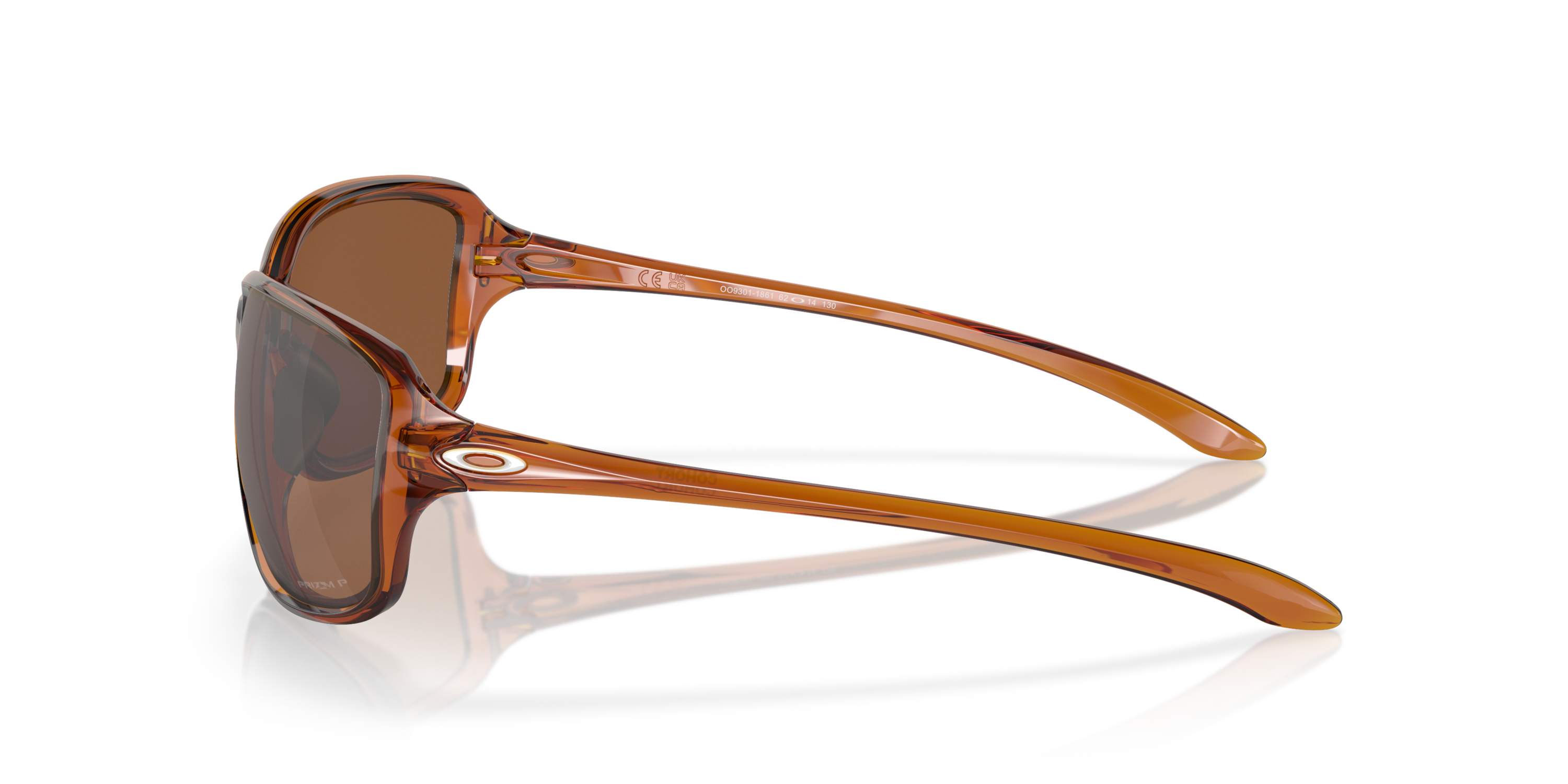 Oakley Style Pilot Frame 188 Amber Gradient detail 4