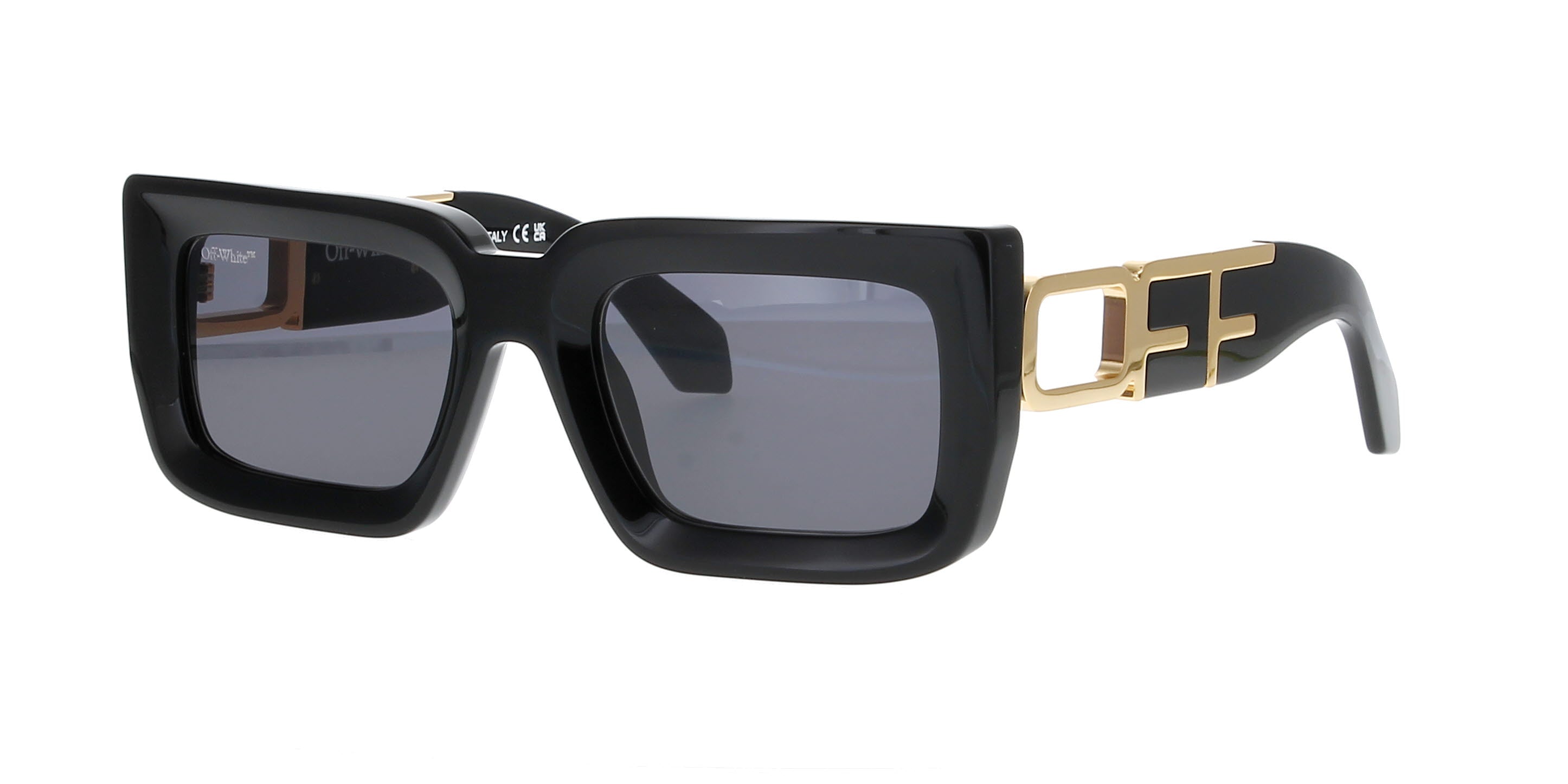 Off-White Style Boston Rectangular Black detail 3