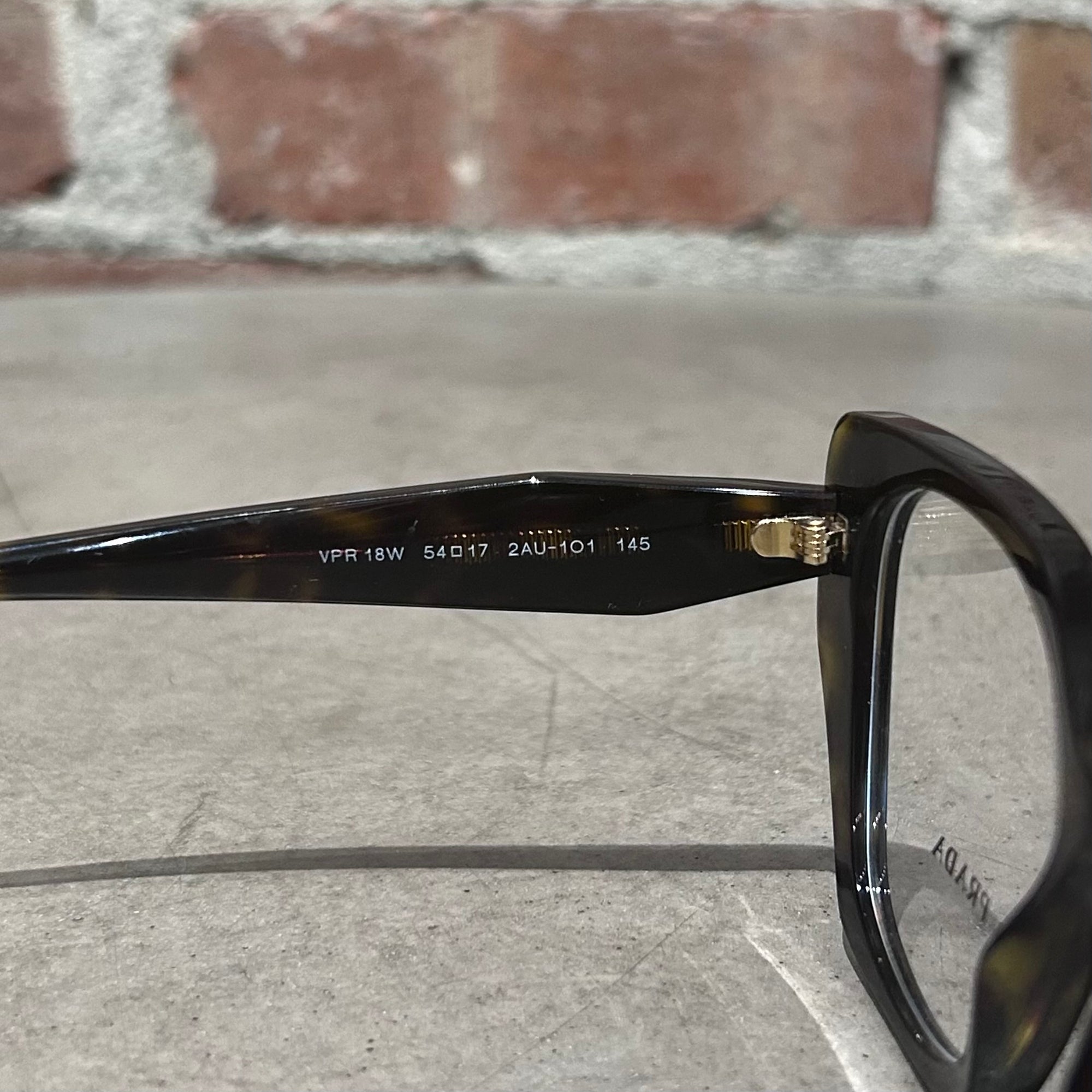 Prada Style Butterfly Frame 196 Tortoise detail 4