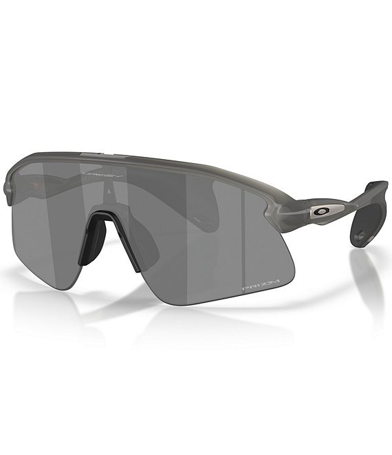 Oakley Style Shield Sunglasses 205 Silver Mirror detail 3