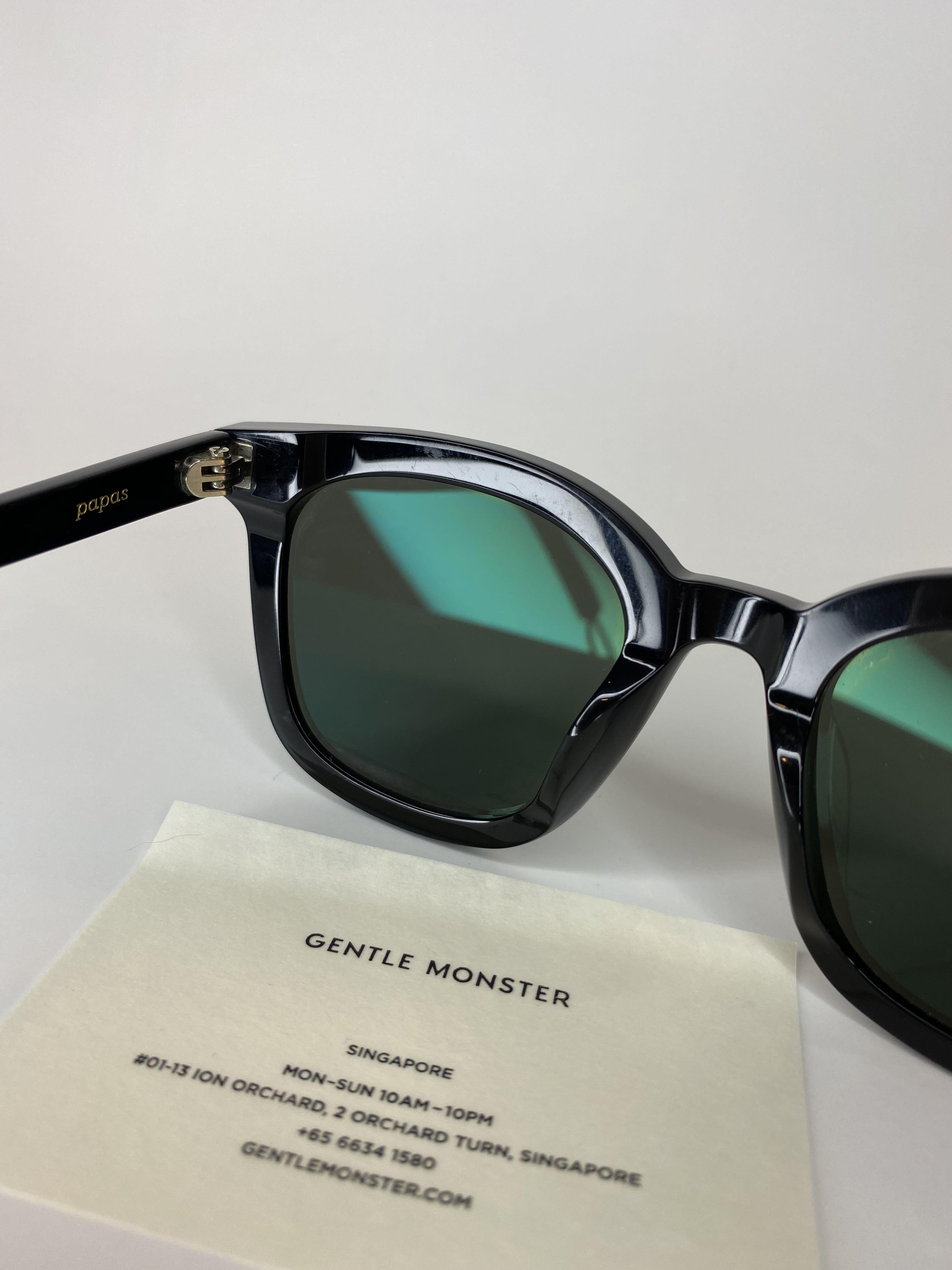 Gentle Monster Style Papas 01 Optics Black detail 2