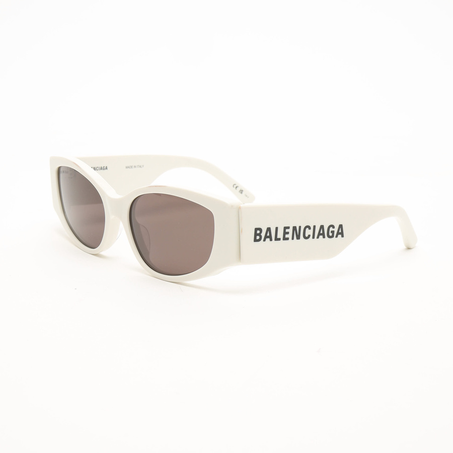 Balenciaga Style Retro Square 211 Silver Mirror detail 4