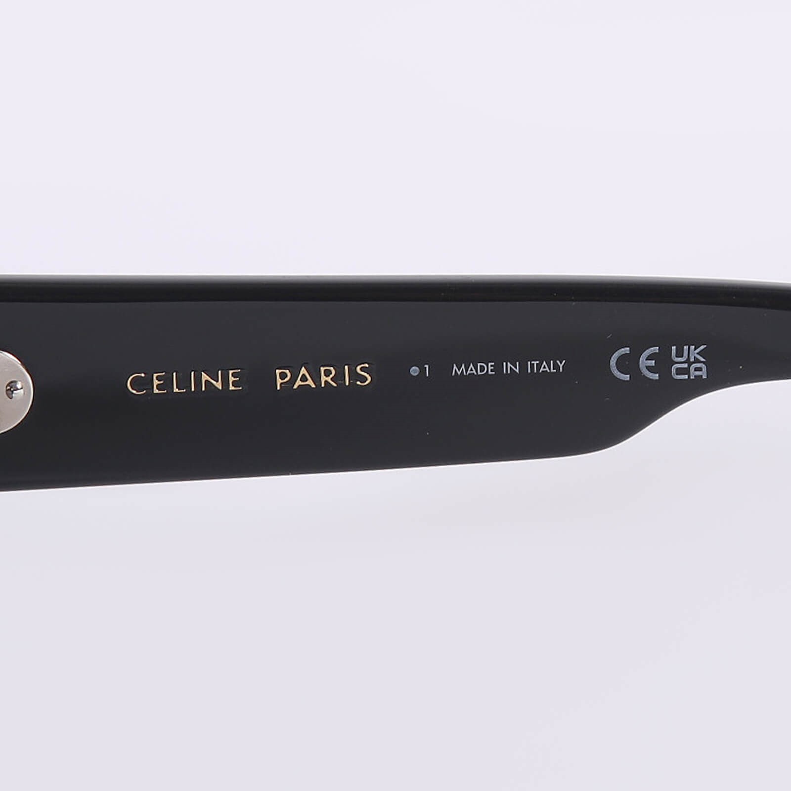Celine Style Butterfly Frame 213 Black / Gold detail 2