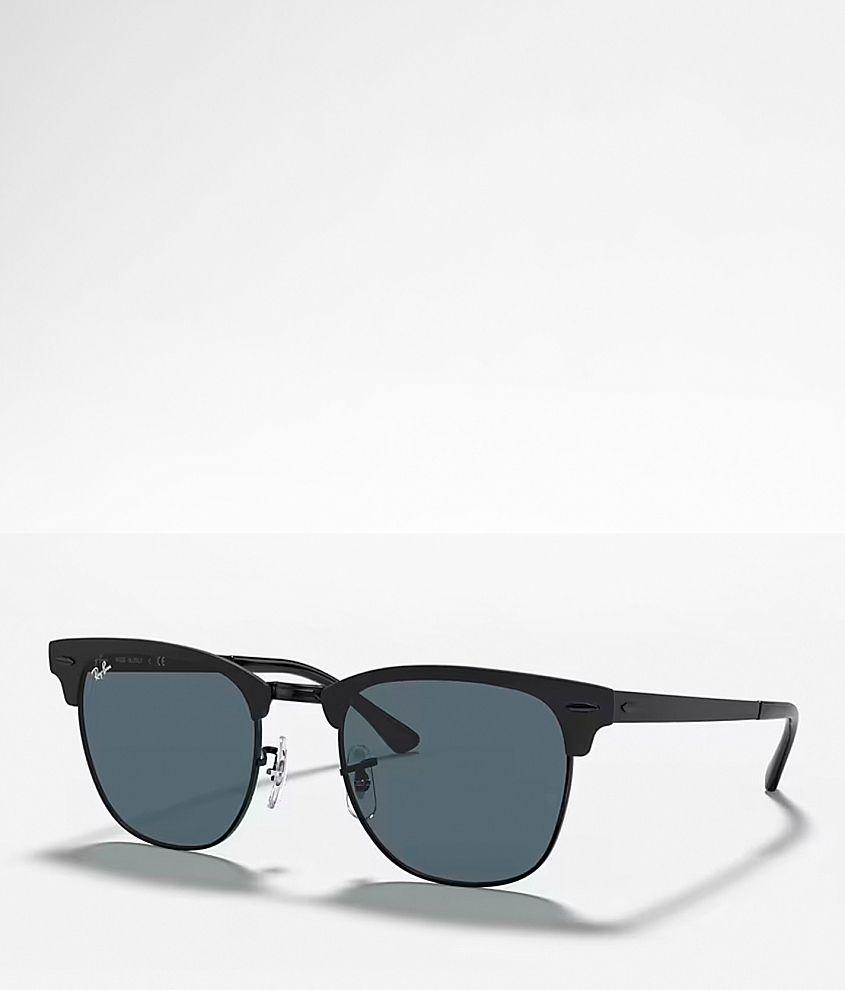 Ray-Ban Style Clubmaster Round 214 Matte Black detail 4