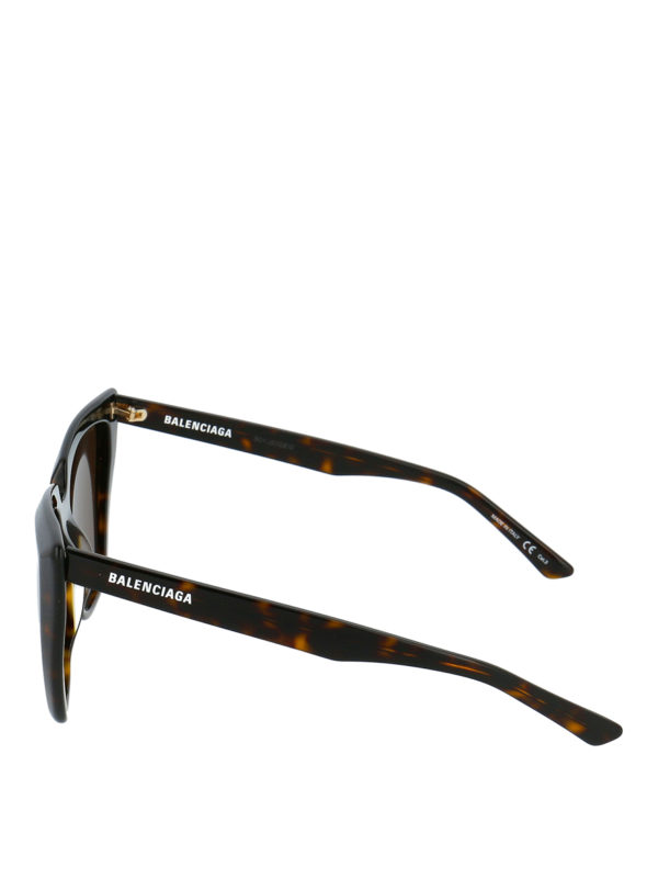 Balenciaga Style Retro Square 216 Tortoise detail 3