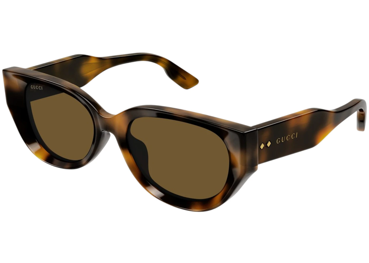 Gucci Style Cat-Eye Acetate 219 Havana detail 2