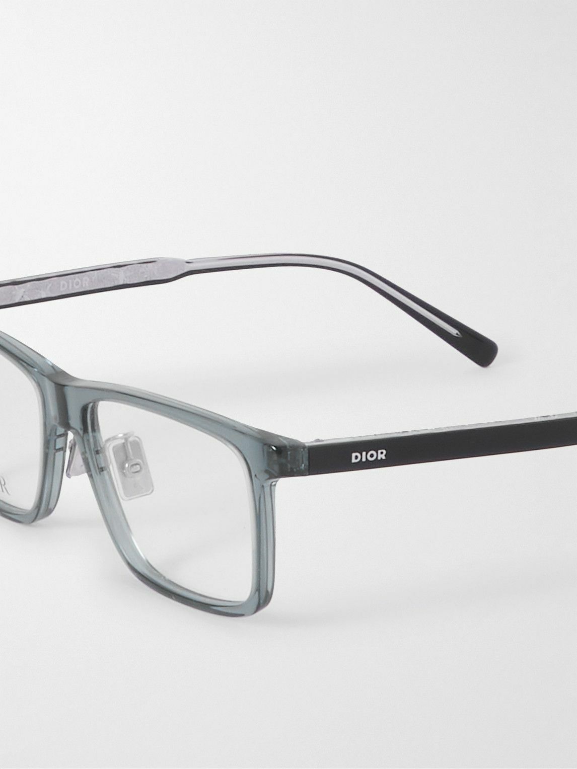 Dior Style Retro Square 221 Silver Mirror detail 3