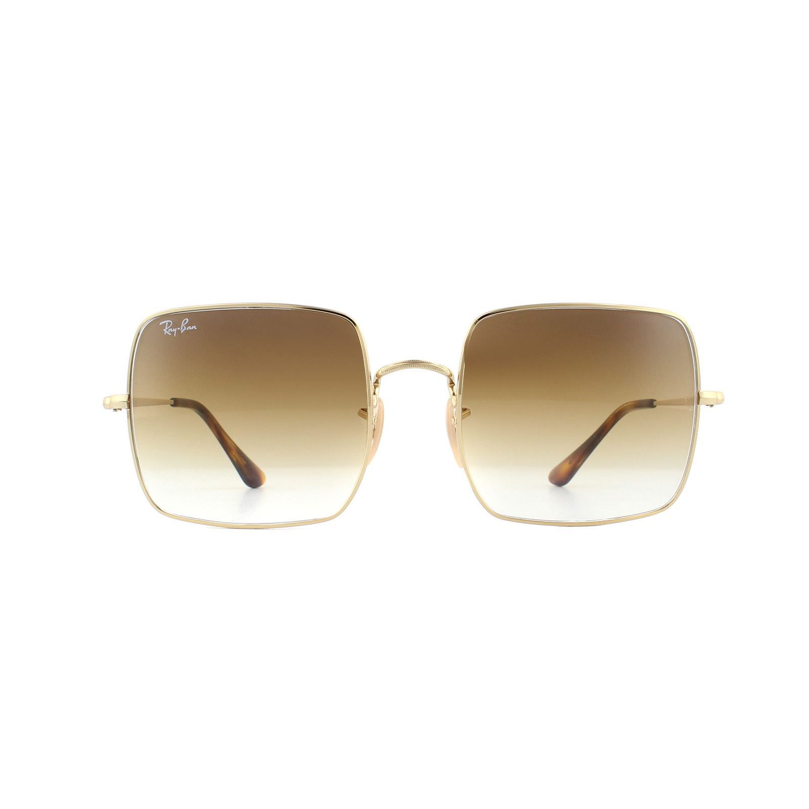 Ray-Ban Style Oversized Square 224 Amber Gradient detail 3
