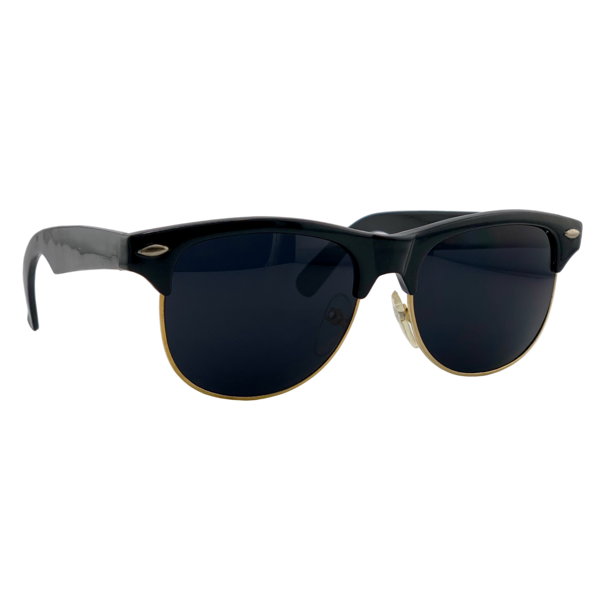 Oakley Style Wayfarer Classic 229 Black / Gold detail 2