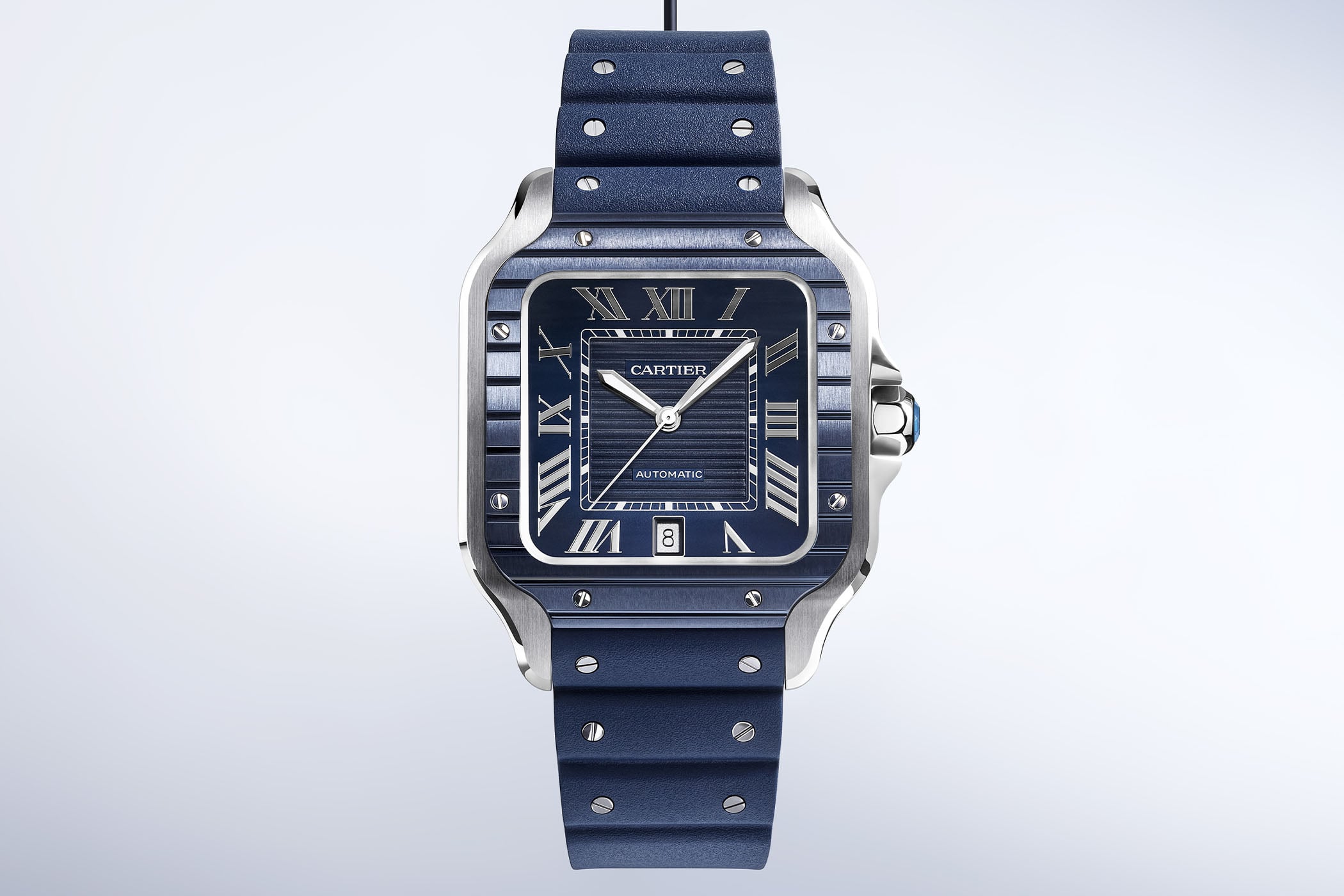 Cartier Style Sport Wrap 230 Blue Mirror detail 2