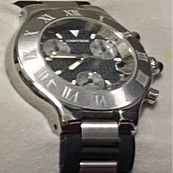 Cartier Style Sport Wrap 230 Blue Mirror detail 4