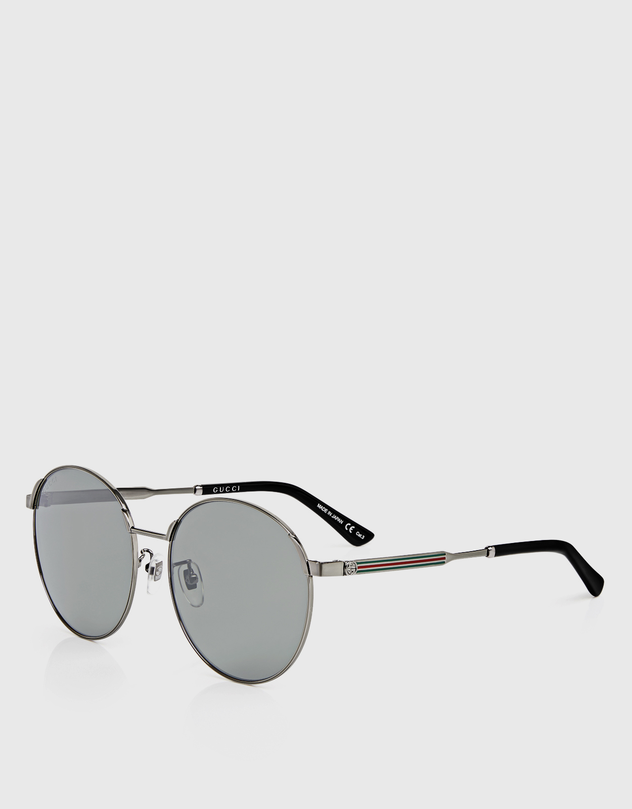 Gucci Style Round Metal 231 Matte Black detail 3