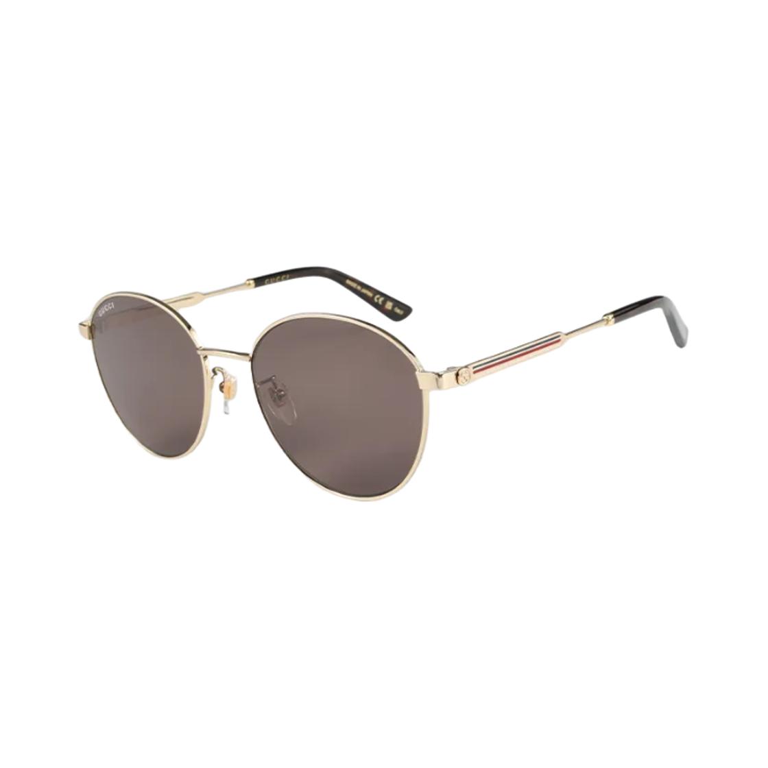 Gucci Style Round Metal 231 Matte Black detail 4